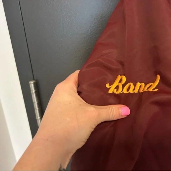 Retro high school band jacket fits  a women’s size M - Picture 3 of 9